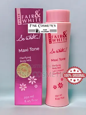 Fair and White So White Maxi Tone Clarify'g Body Milk Lotion