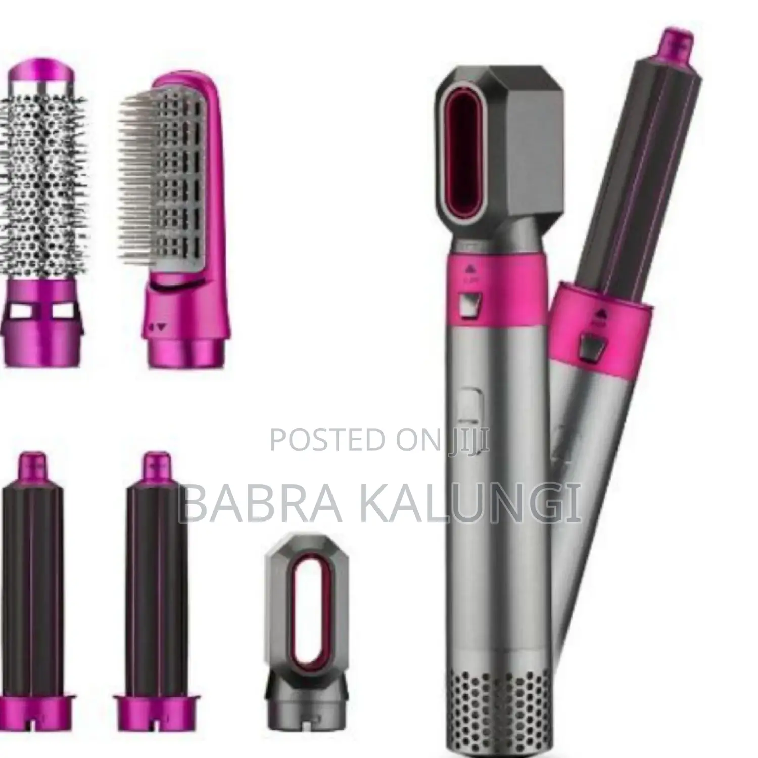 5 in 1 Hair Dryer and Hot Brush Wrap