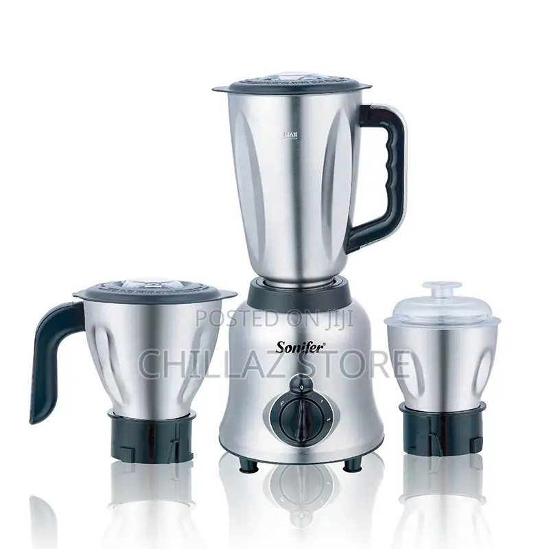 3in1 Stainless Steel Sonifer SF-8062 1.4L Blender