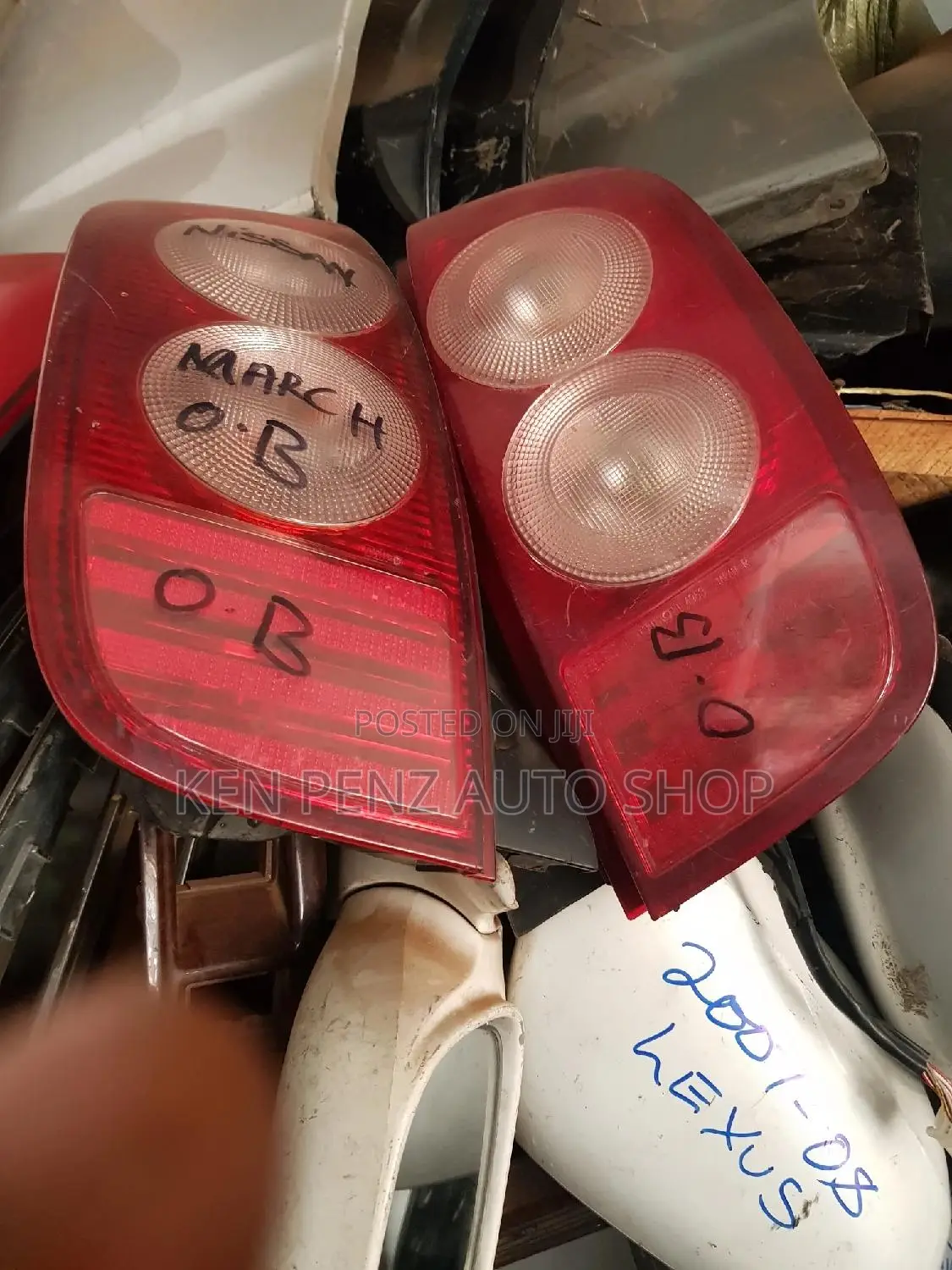Tail Lamps for Nissan March