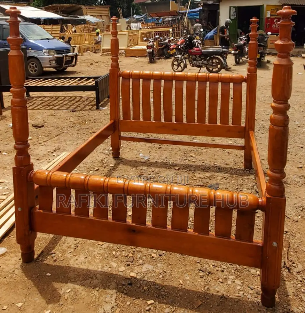 German Bed / 5by6 / Wooden Bed / Barcode / Best Furniture