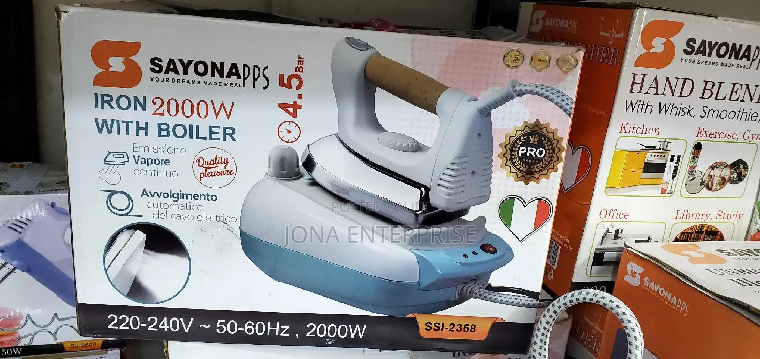 Iron 2000w With Boiler