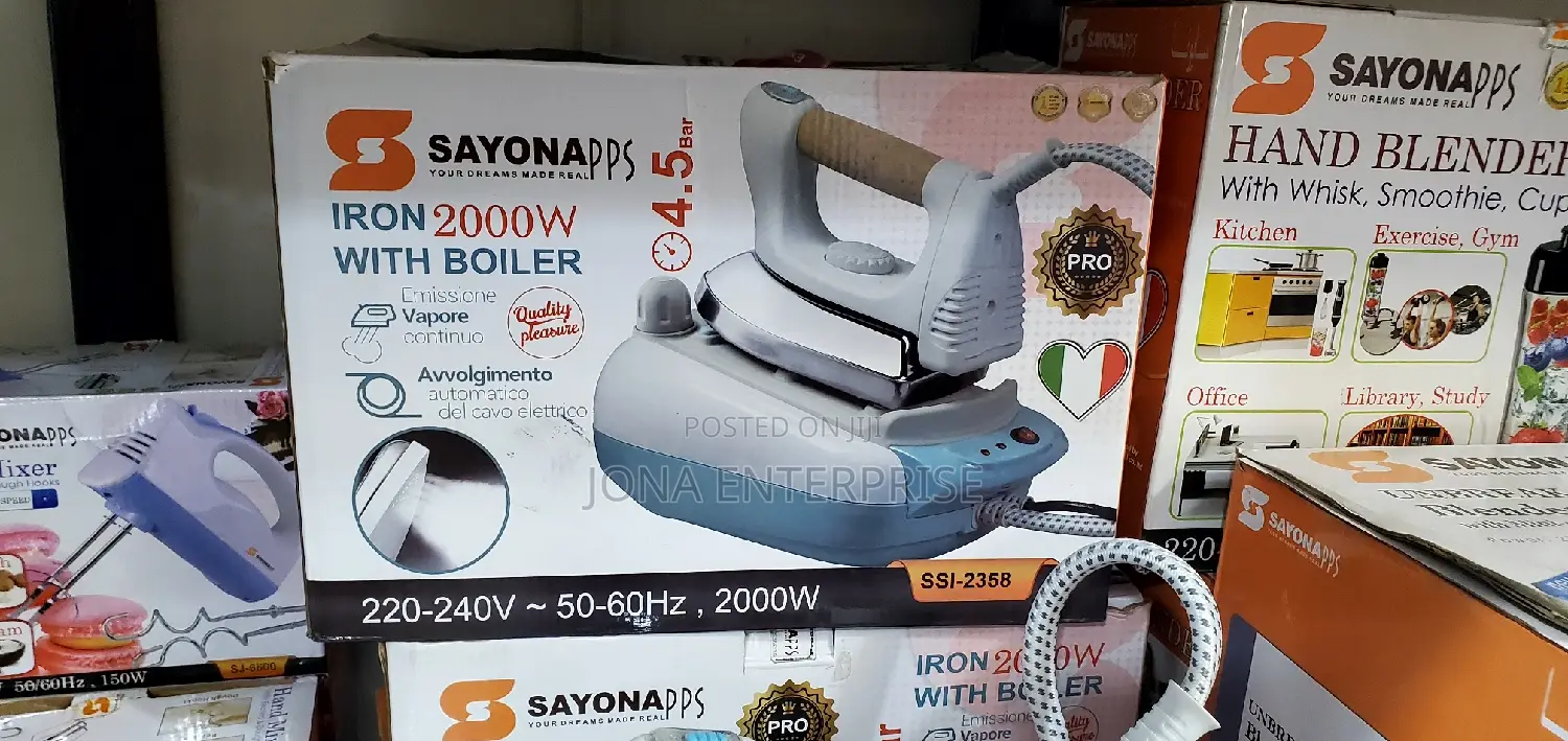 Iron 2000w With Boiler