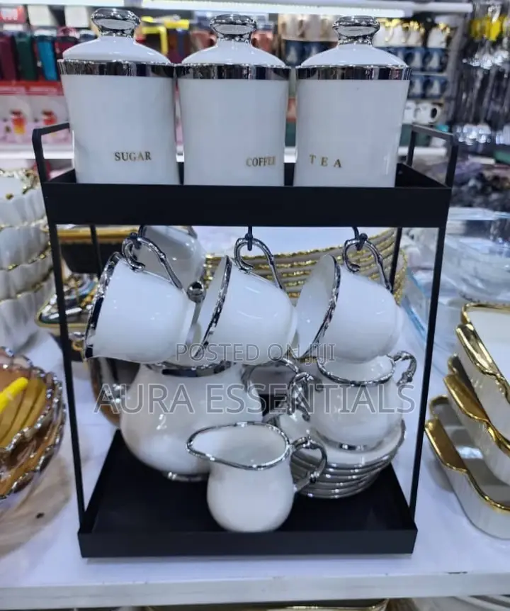 Coffee Set With Rack