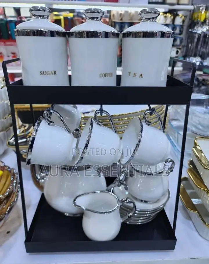 Coffee Set With Rack