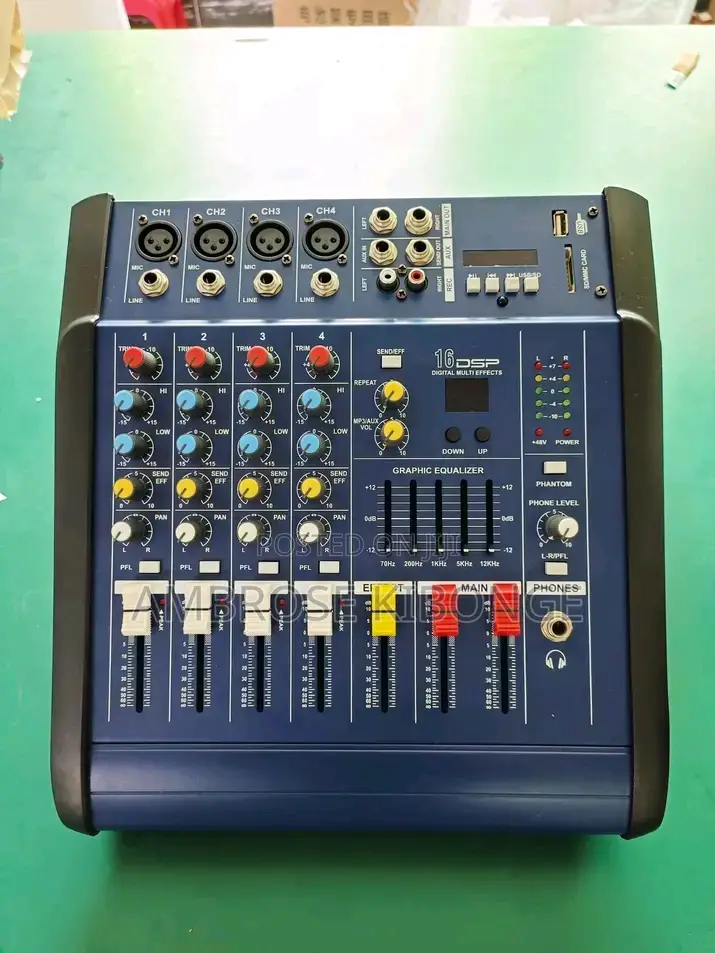 Brand New SI Audio 16DSP Multi-Effects 4 Digital Amp-Mixer.