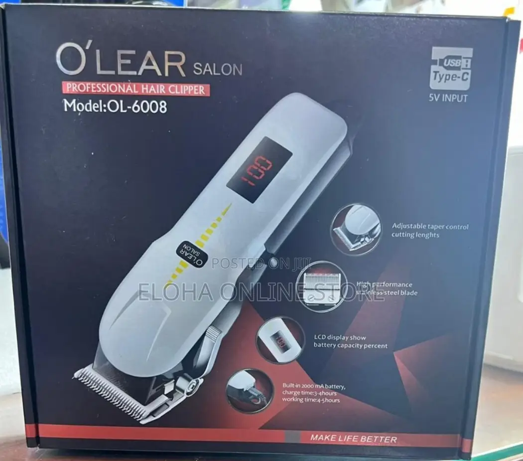 O'LEAR Rechargeable Cordless Shaving Machine