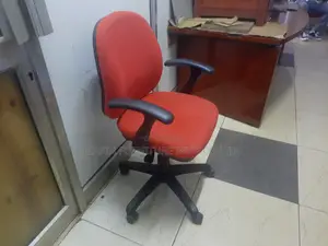Fabric Red Office Chair