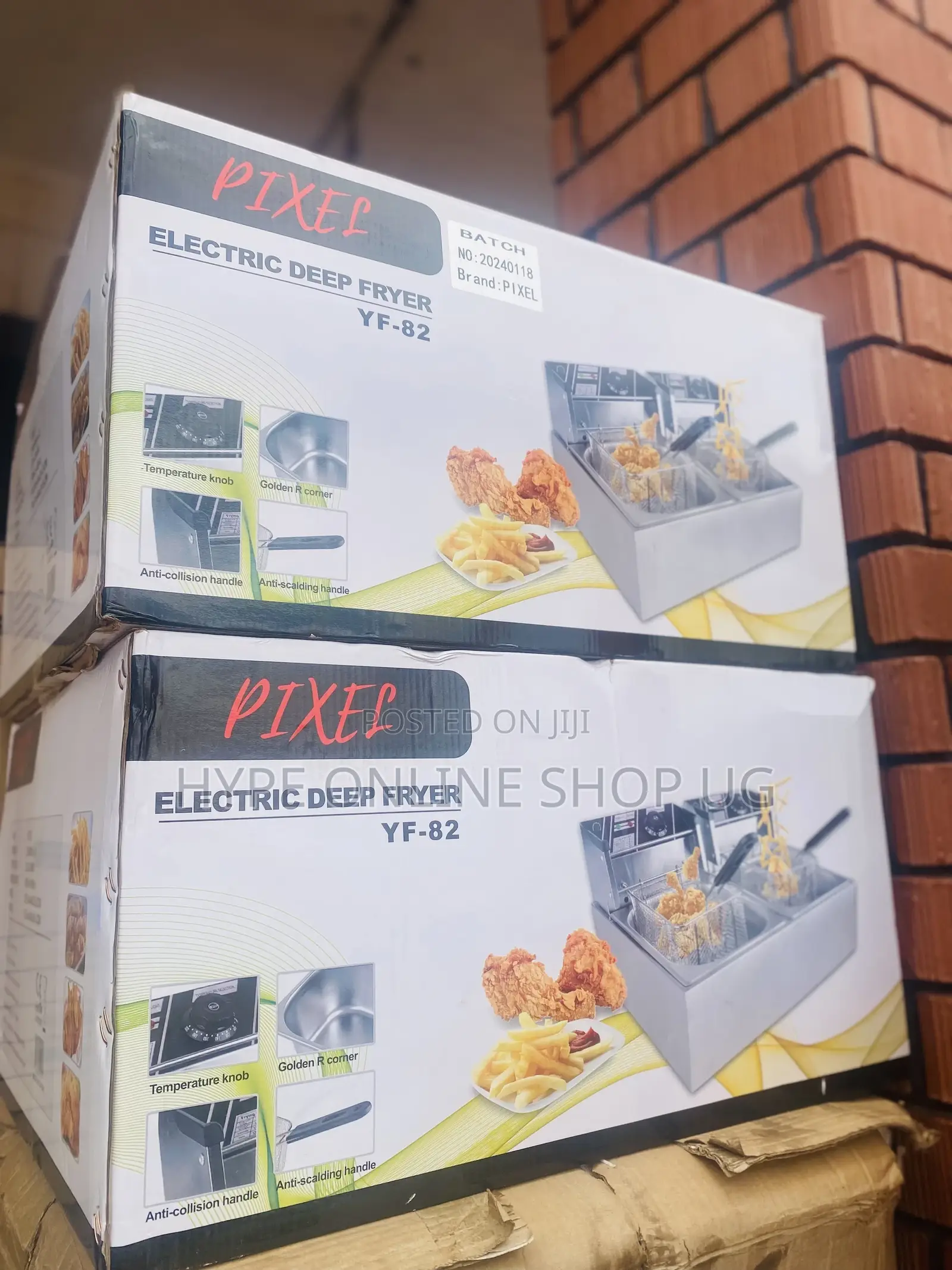 Double Deep Fryer 890