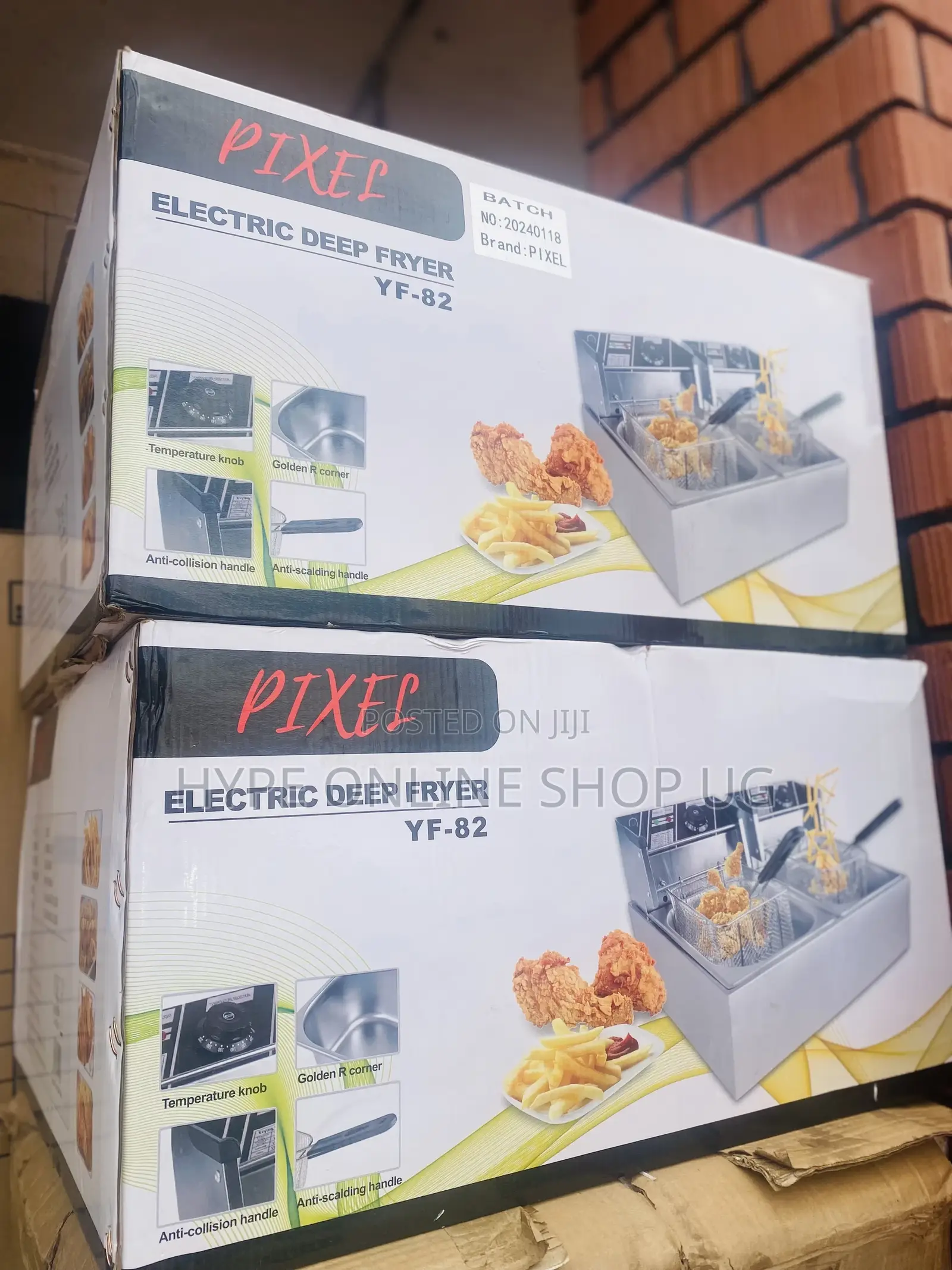 Double Deep Fryer 890