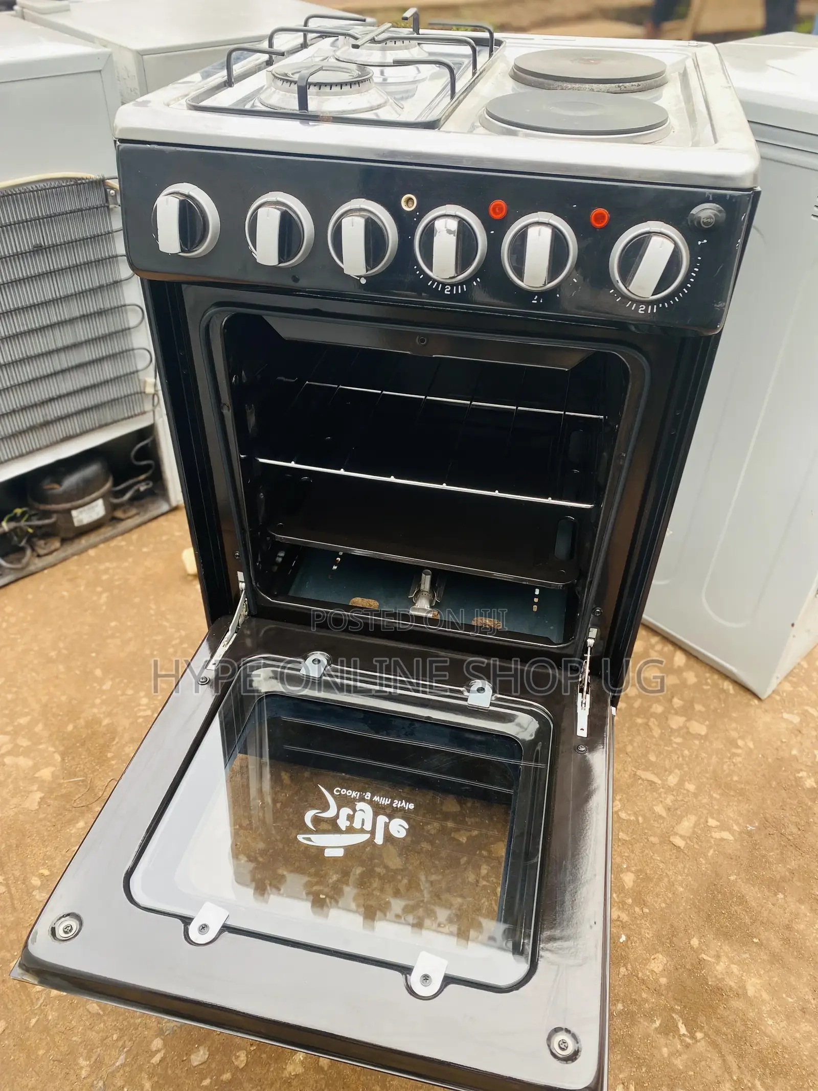 Electric and Gas 2by2 Style Cooker