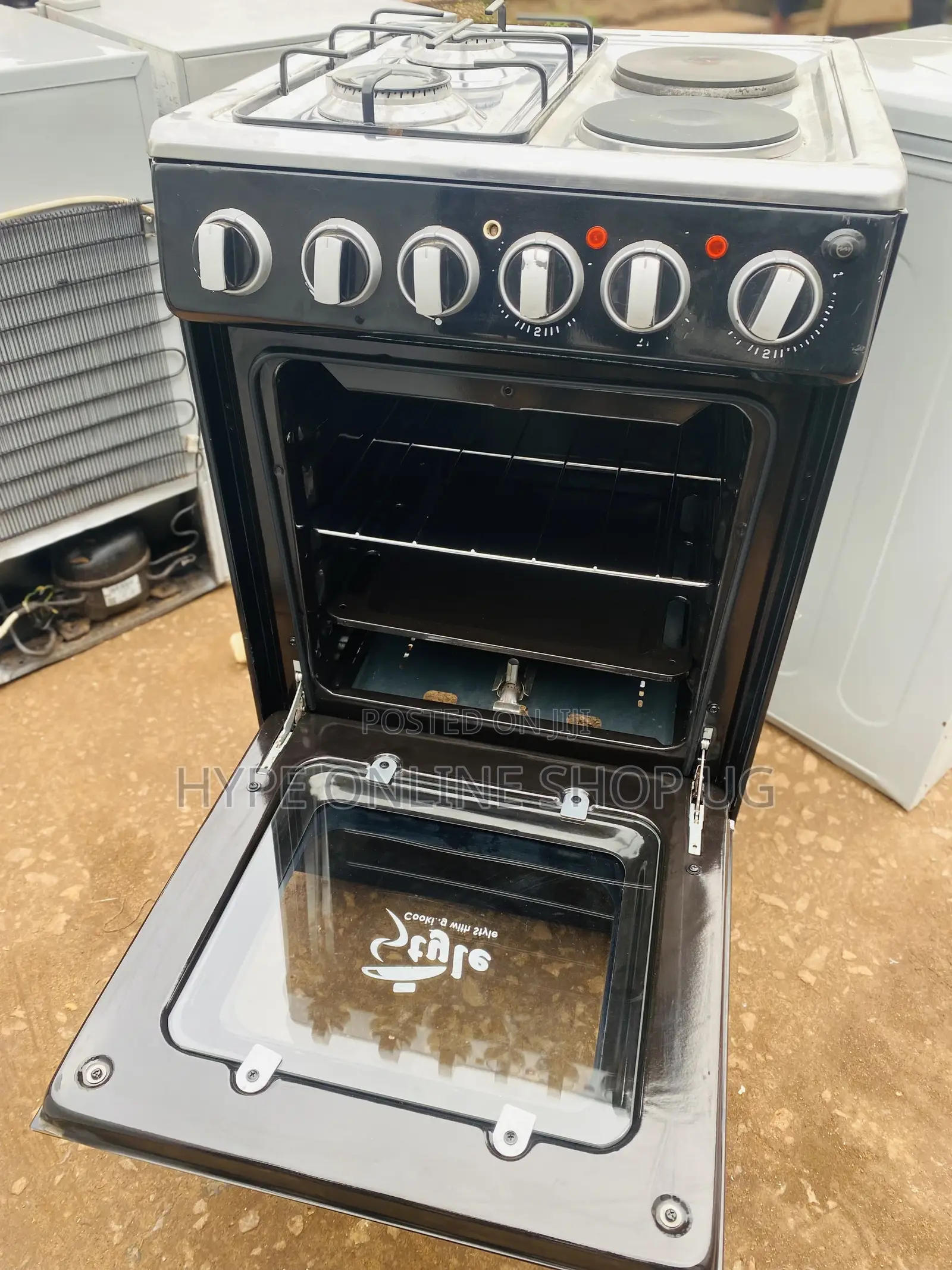 Electric and Gas 2by2 Style Cooker