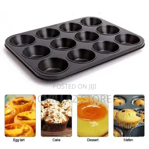 12pc Non-Stick Baking Tray