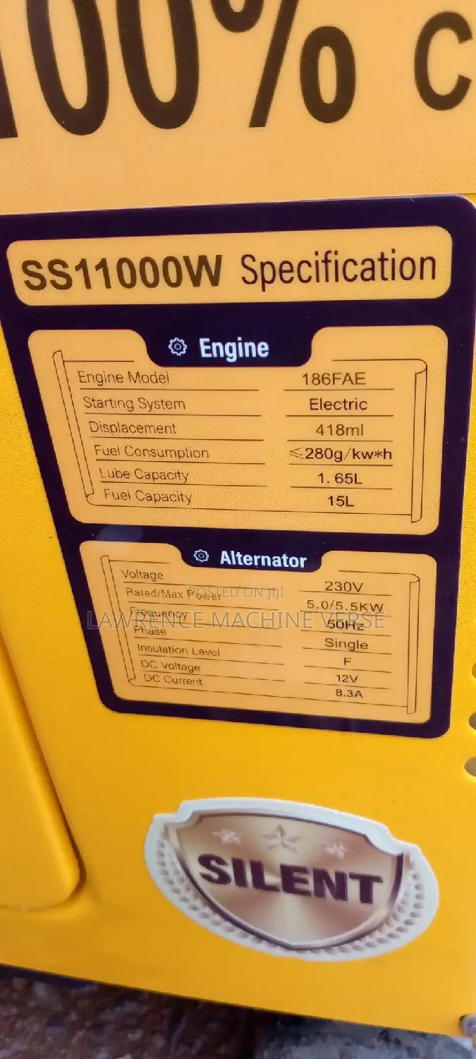 Diesel Generator 5.5KV