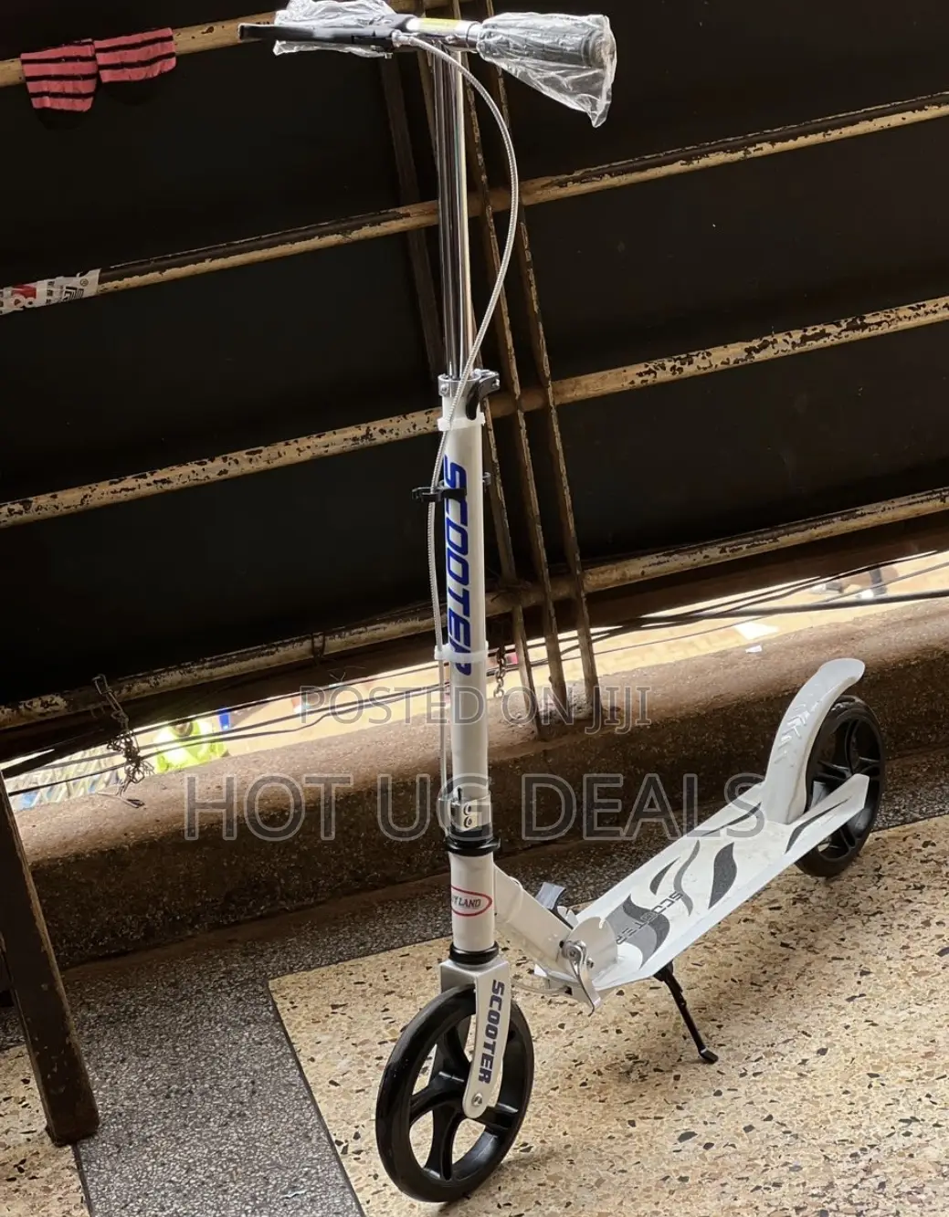 Portable Scooter - Silver