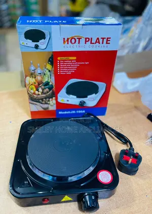 Single Electric Black Hot Plate
