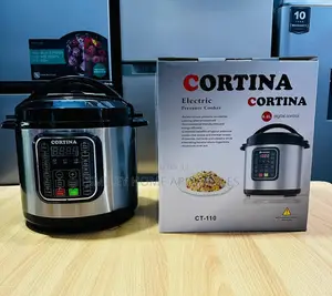 Cortina Electric Pressure Cooker 6ltrs