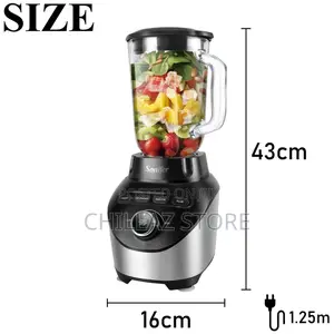 1000W Sonifer Super Motor Ice Crusher Food Process