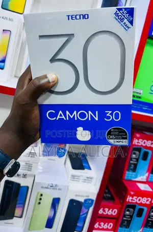 New Tecno Camon 30 256 GB Black