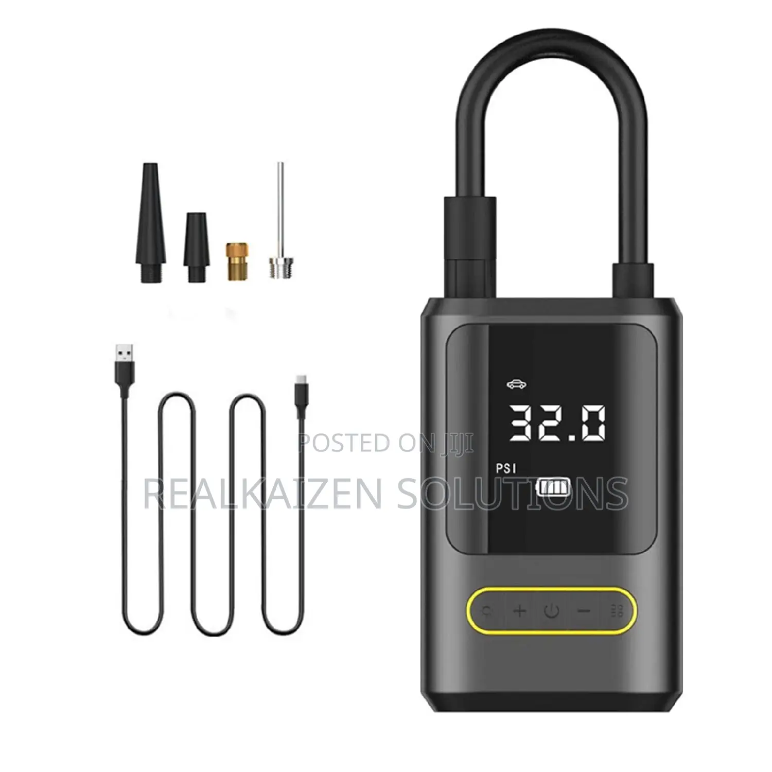 Portable Rechargeable USB Air Compressor Car Tire Inflator