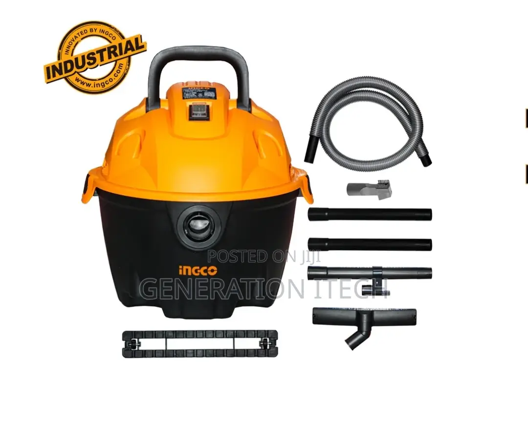 INGCO 1200W - Wet and Dry Vacuum Cleaner 12L Dust Capacity