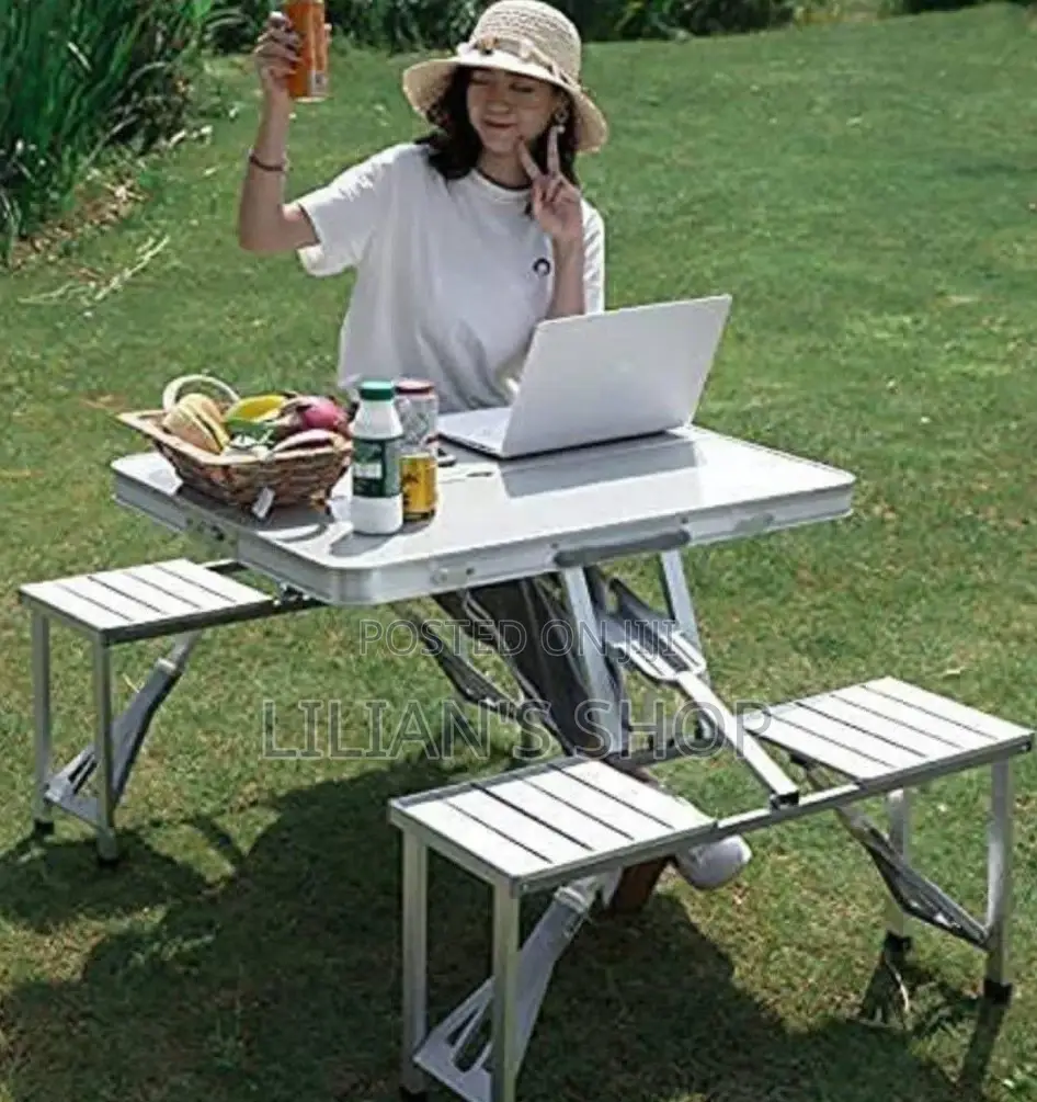 Aluminum Alloy Camping Picnic Table