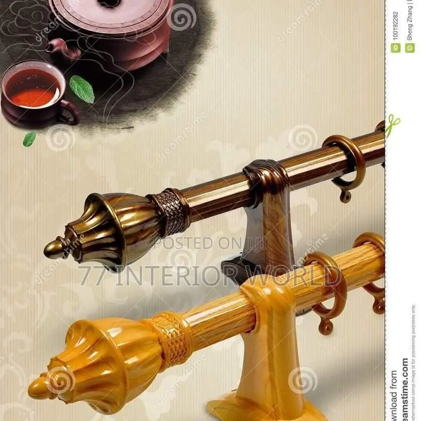 Plastic Curtain Rods