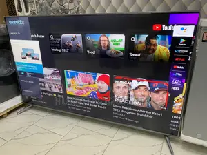 75inch Chiq Brand New Google Tv Smart Built in Wi-Fi, Ai