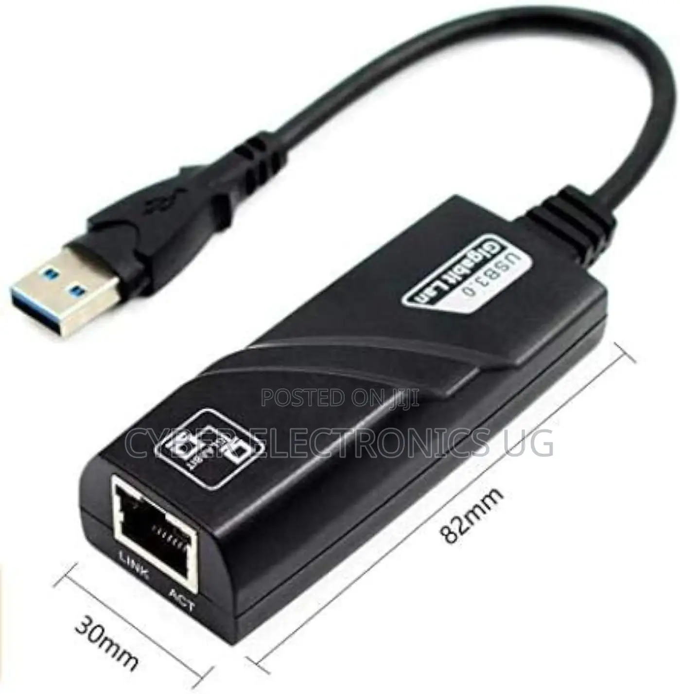 Ethernet Adapter USB 3.0 to 10/100/1000 Network RJ45 Lan