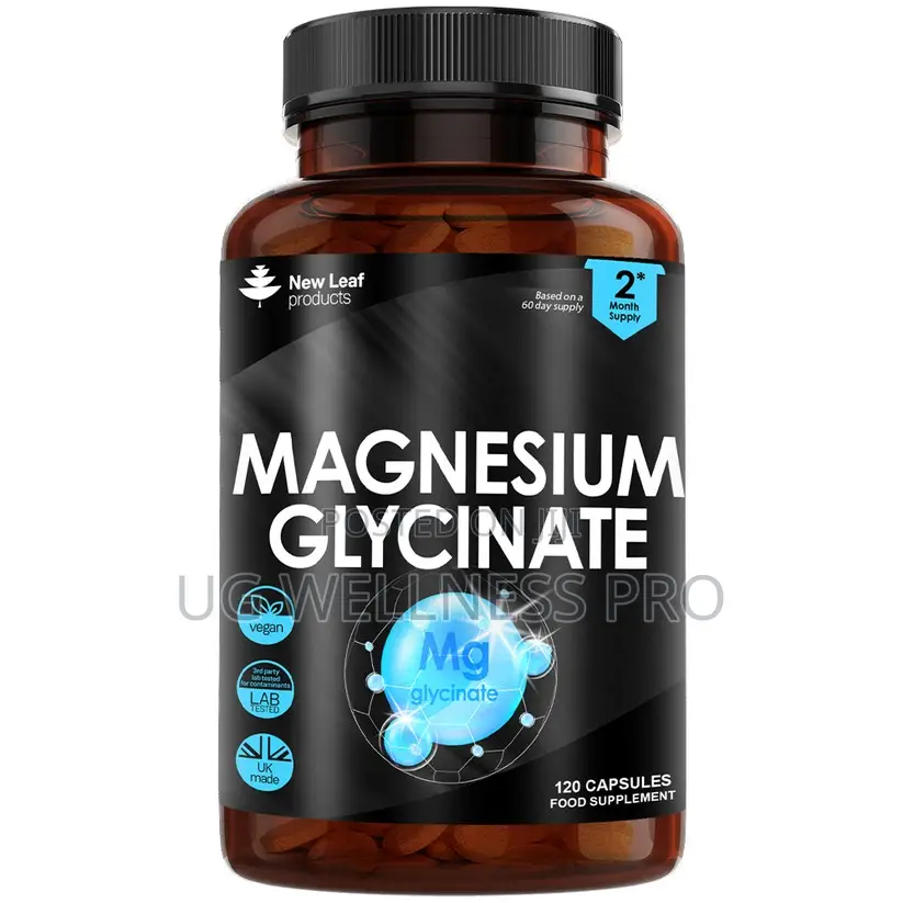 Magnesium Glycinate - High Strength Capsules 1040mg