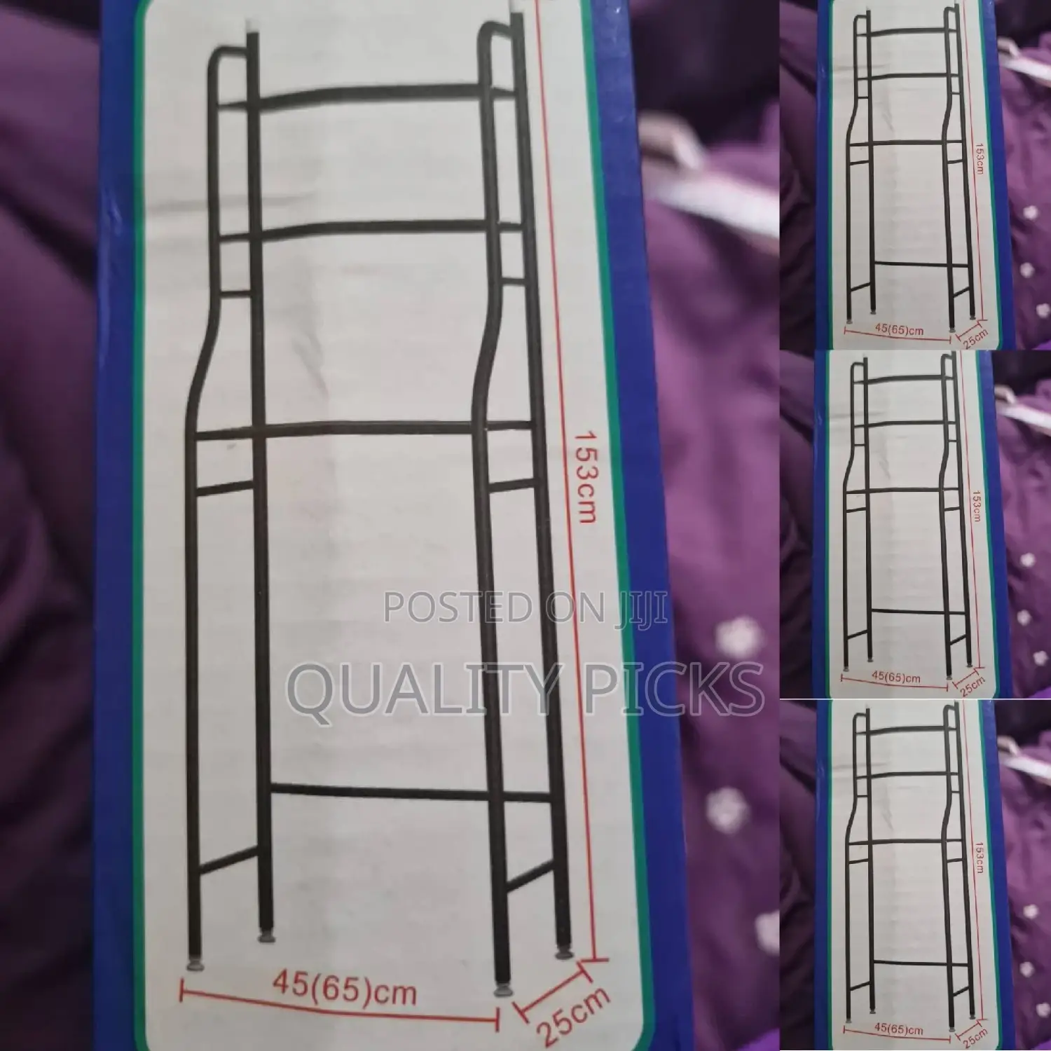 Brand Metallic Toilet Rack Holder