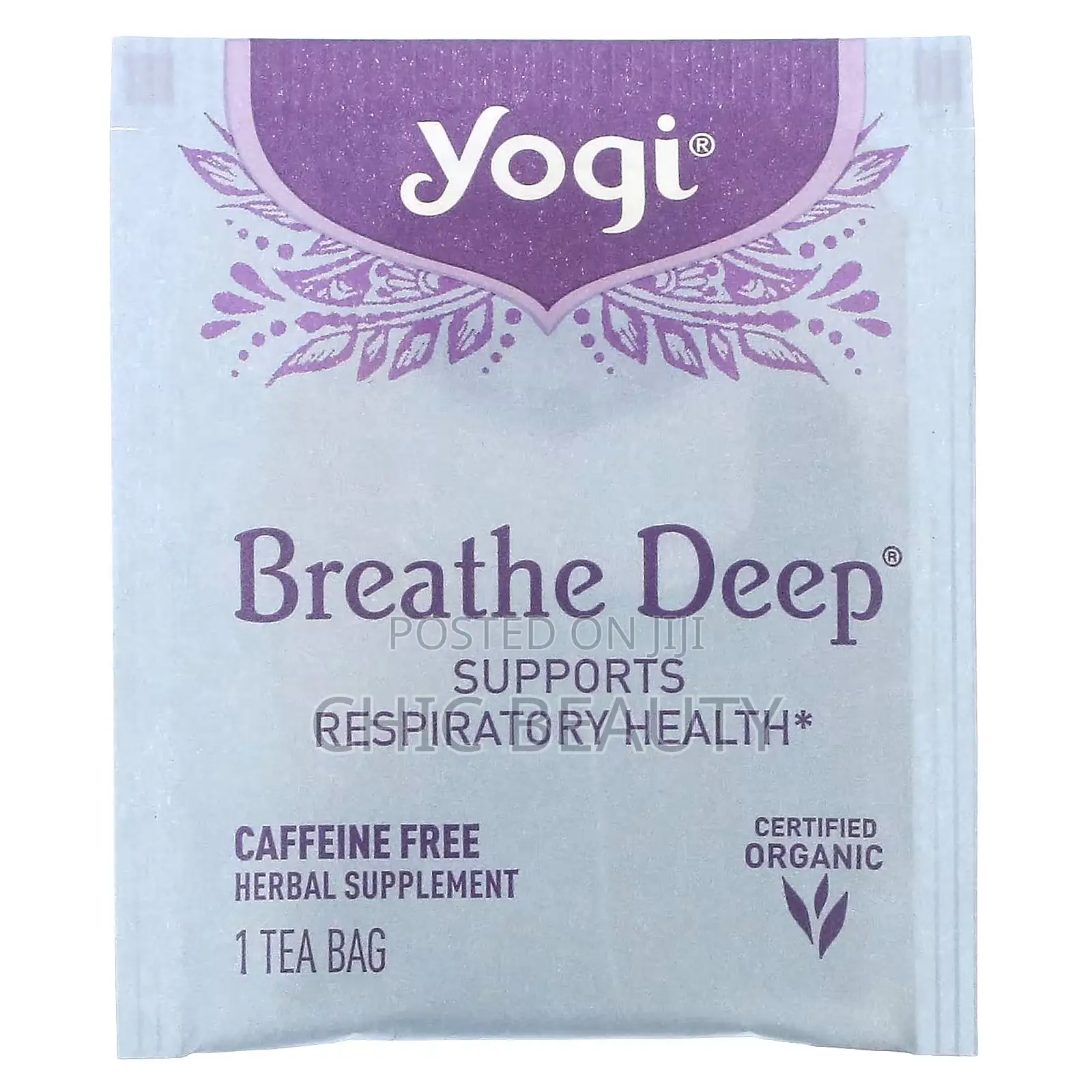 Yogi Tea, Breathe Deep, Caffeine Free, 16 Tea Bags (32 G)