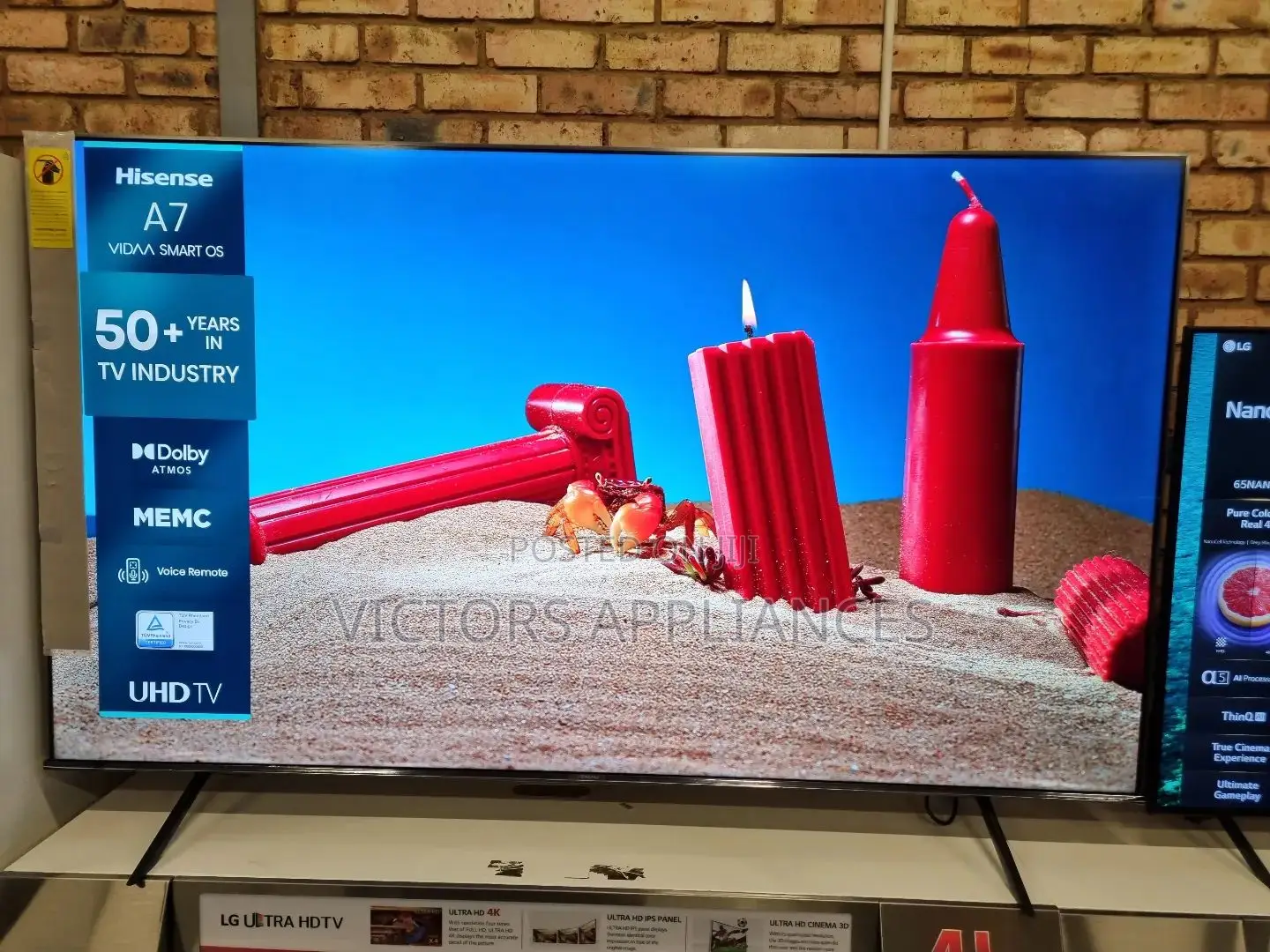 65inch Hisense Uhd Smart Tv New Model