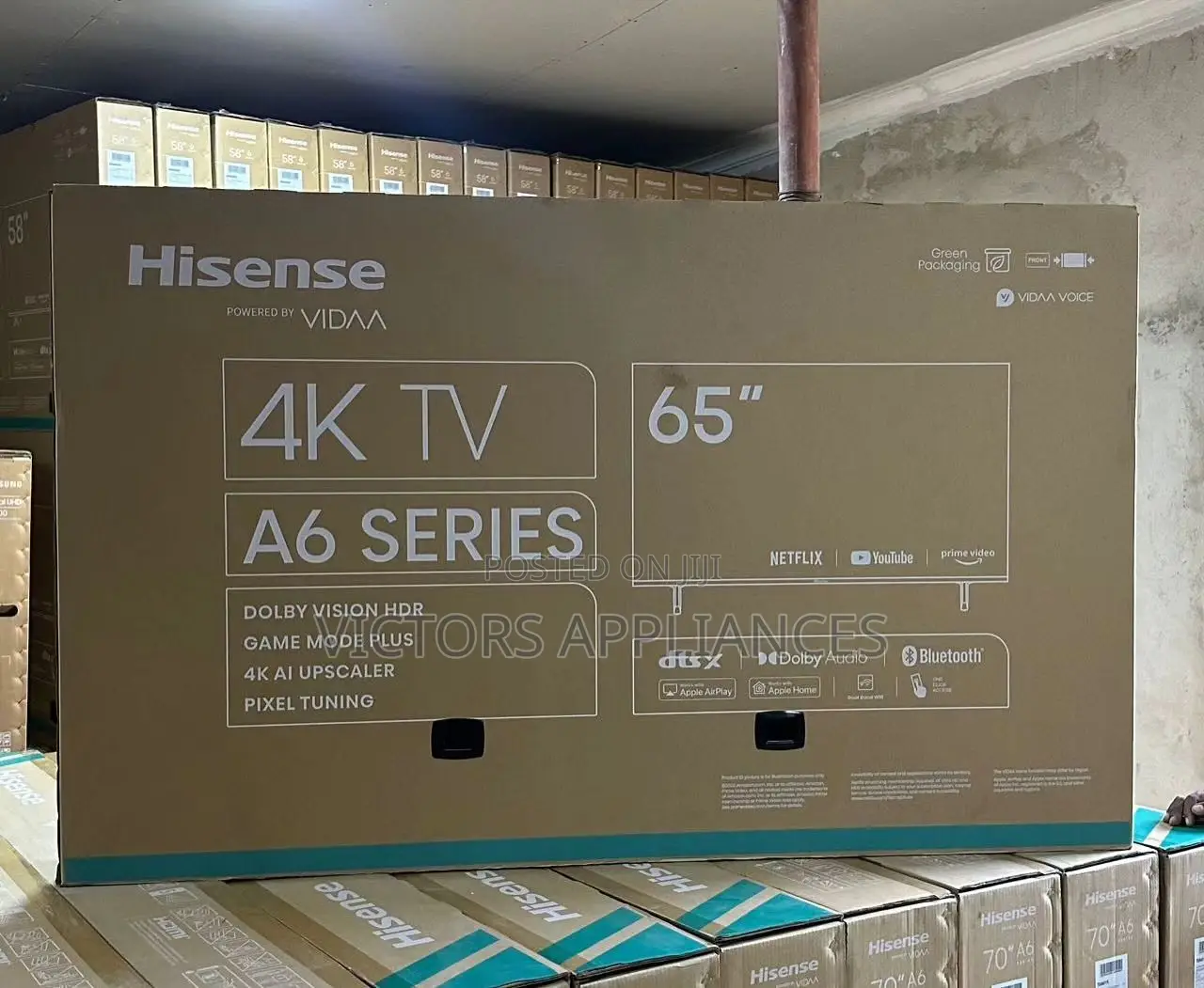 65inch Hisense Uhd Smart Tv New Model