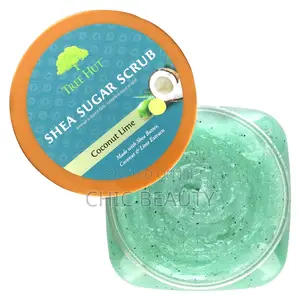 Tree Hut, Shea Sugar Body Scrub, Coconut Lime, 18 Oz (510 G)