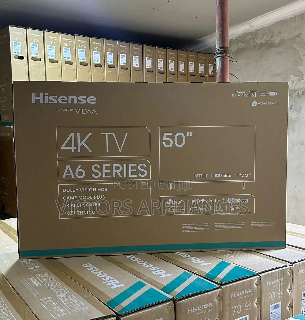 Hisense 50inches Smart Tv New Model