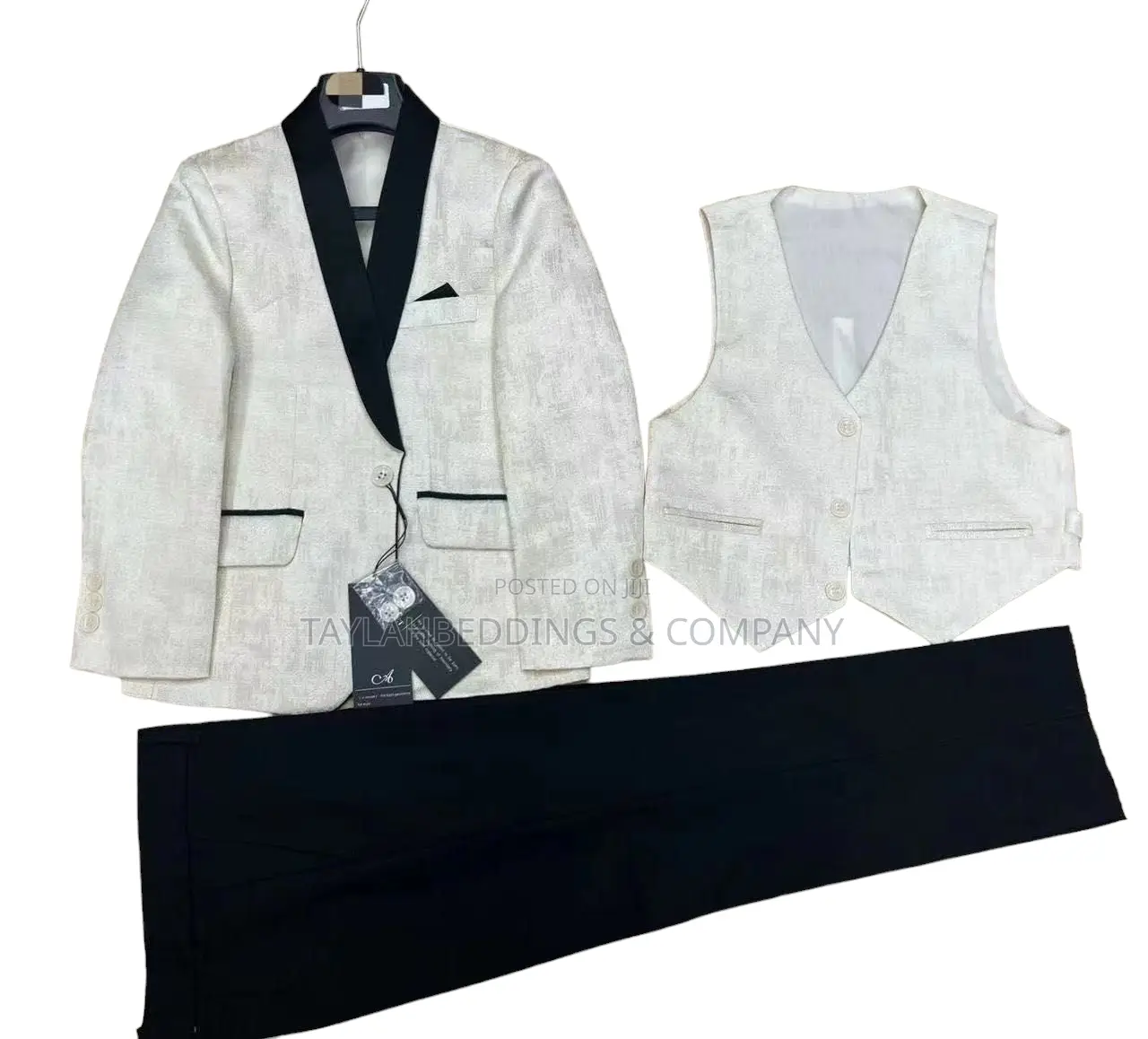 Mix Match Tuxedo Blazer Jacket Tux Vest Trousers