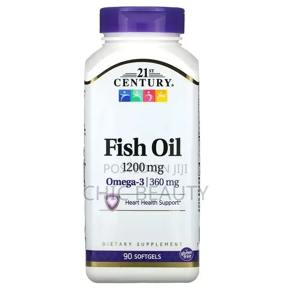 21st Century, Fish Oil 1200mg, Omega 3, 360mg 90 Softgels