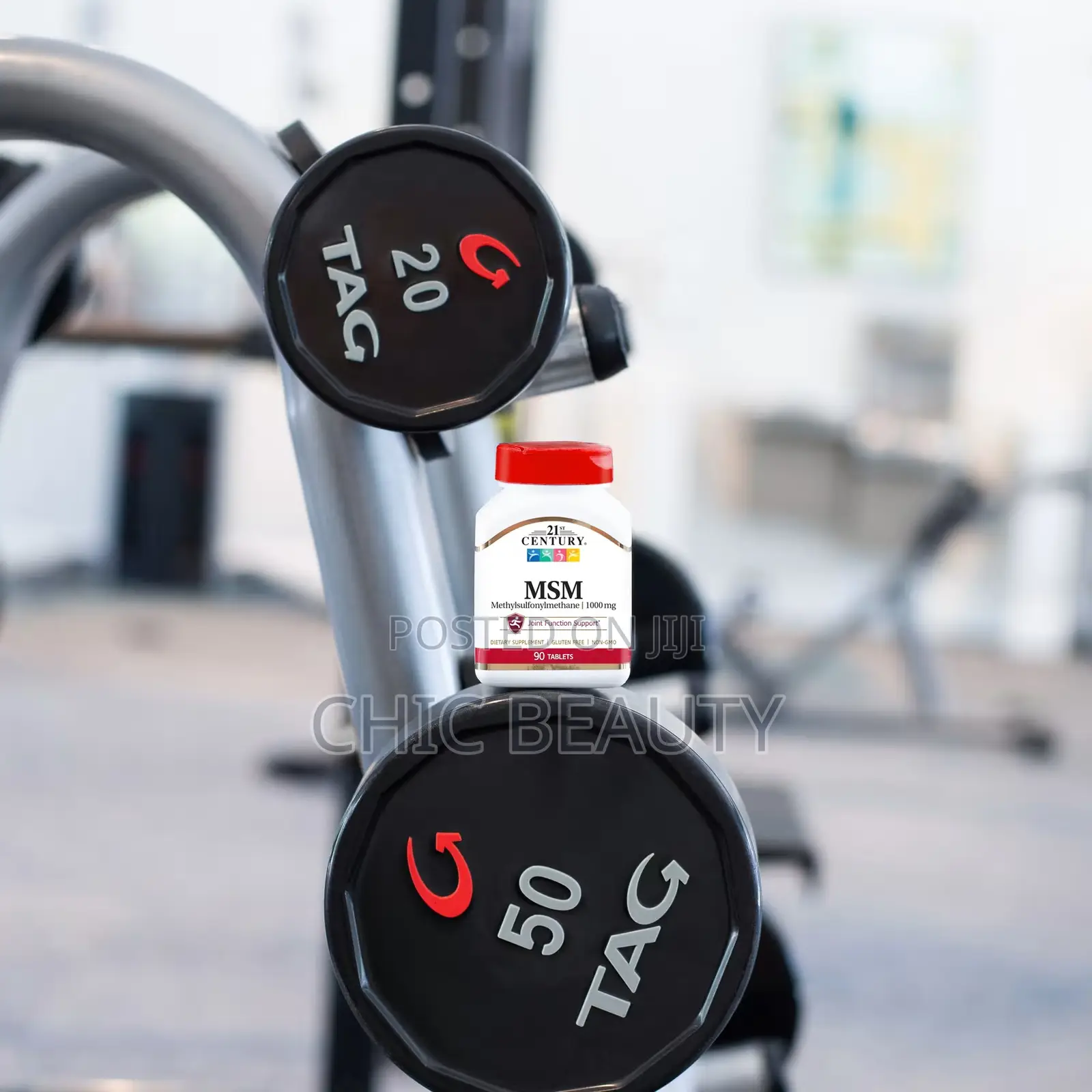 21st Century MSM for Skin, Hair Nails1000 Mg, 90 Tablets