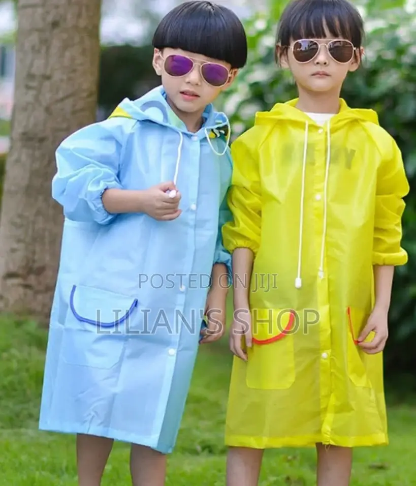 Children's Cute Waterproof Raincoat