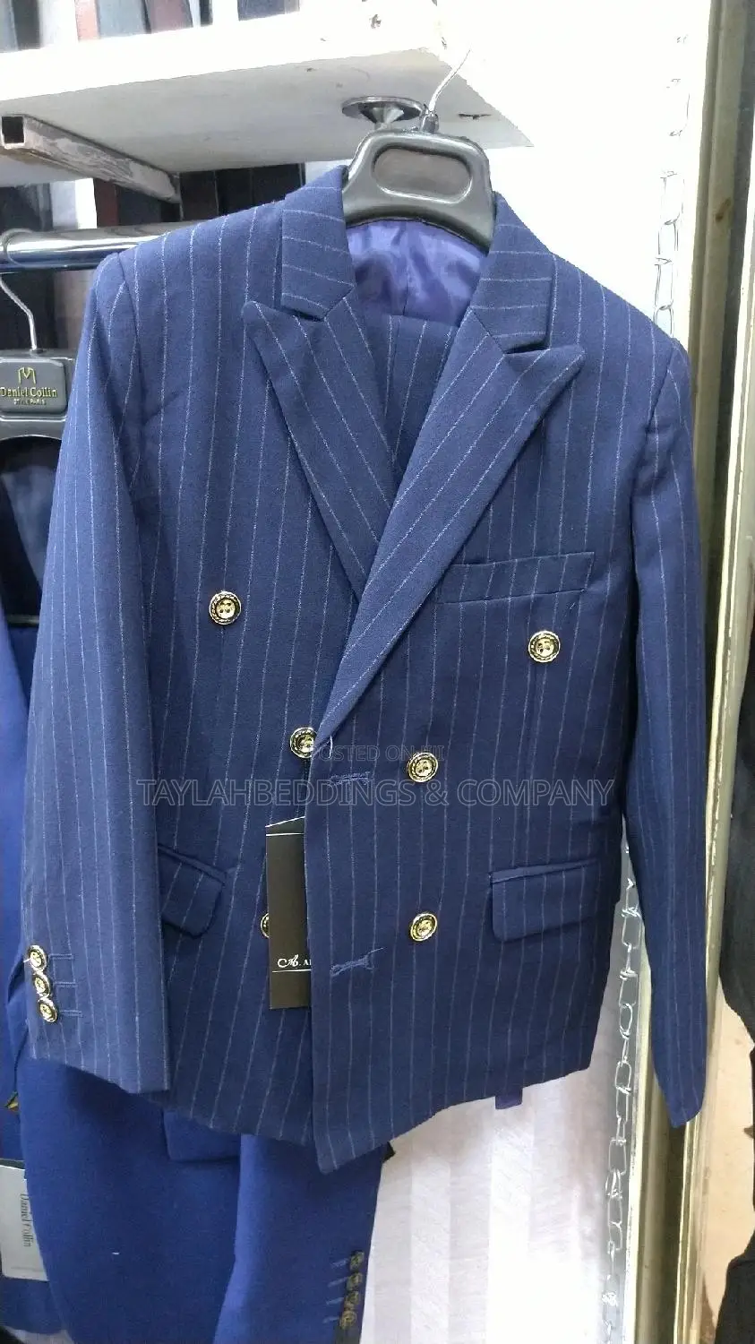 Boy Executive 3pcs Double Button Blazer Suit