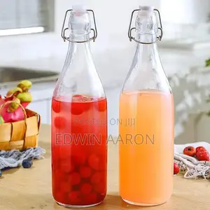 Flip-Top Glass Bottles 1L