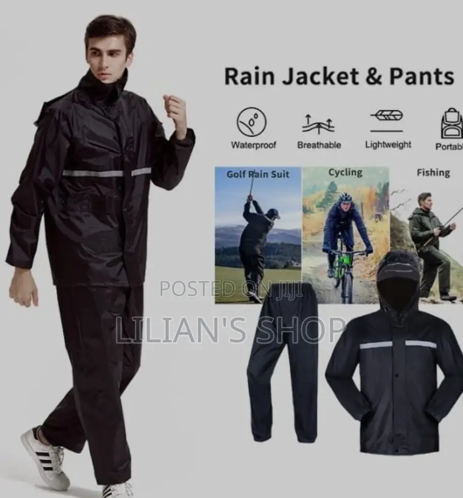 Safety Padded Waterproof Raincoat Suit