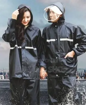 Safety Padded Waterproof Raincoat Suit