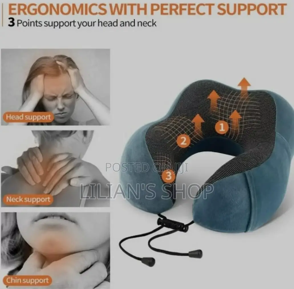 U Shaped Memory Foam Travel Neck Pillow