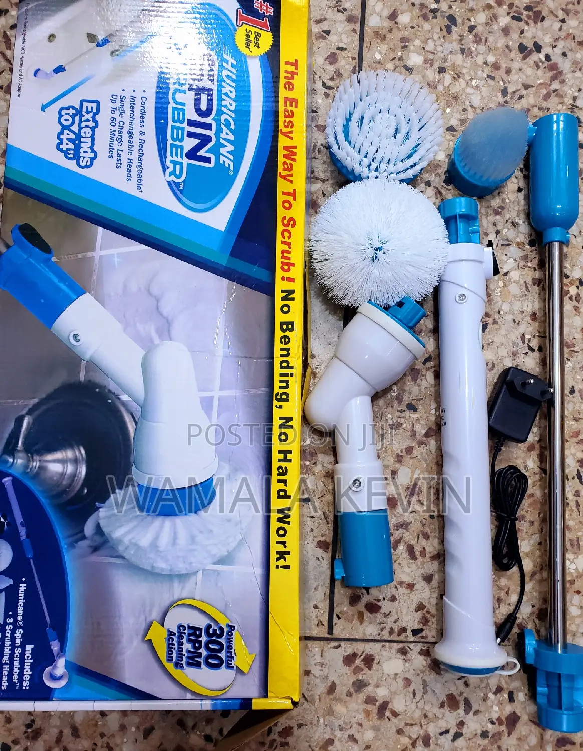 Electric Spin Scrubber