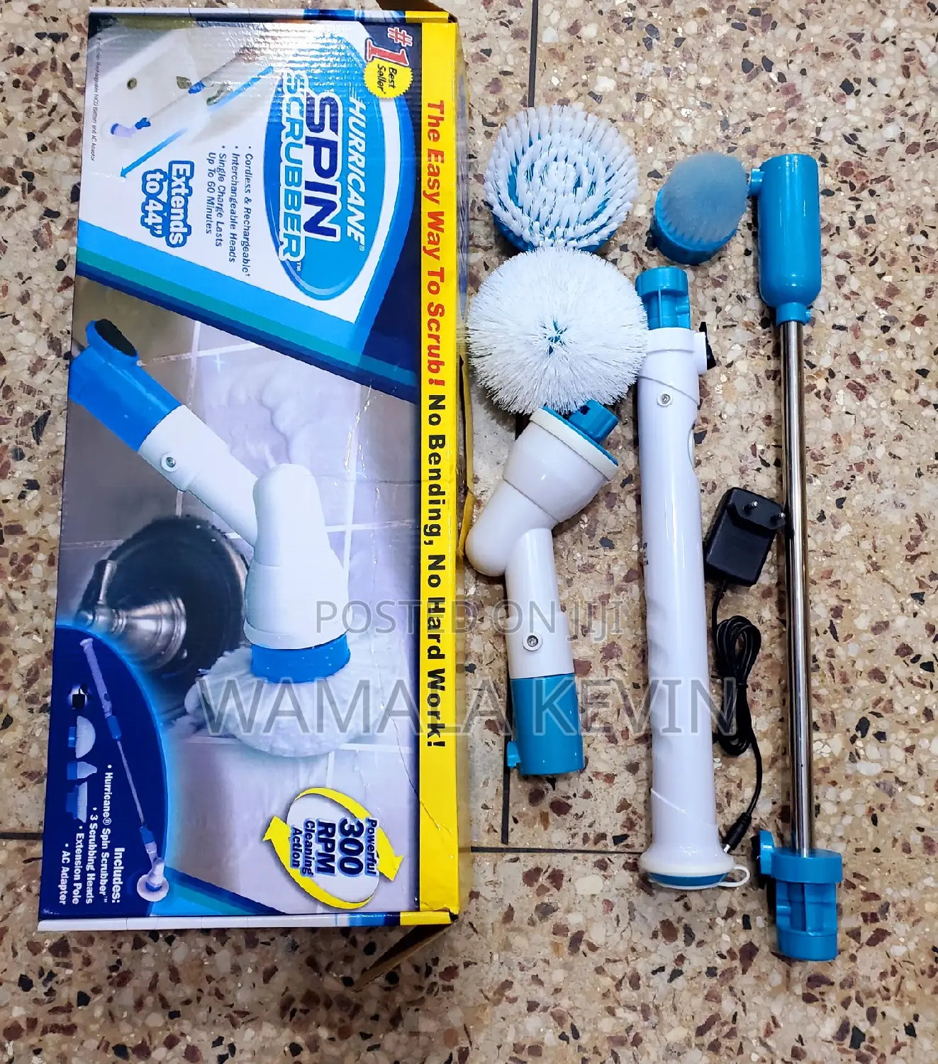 Electric Spin Scrubber
