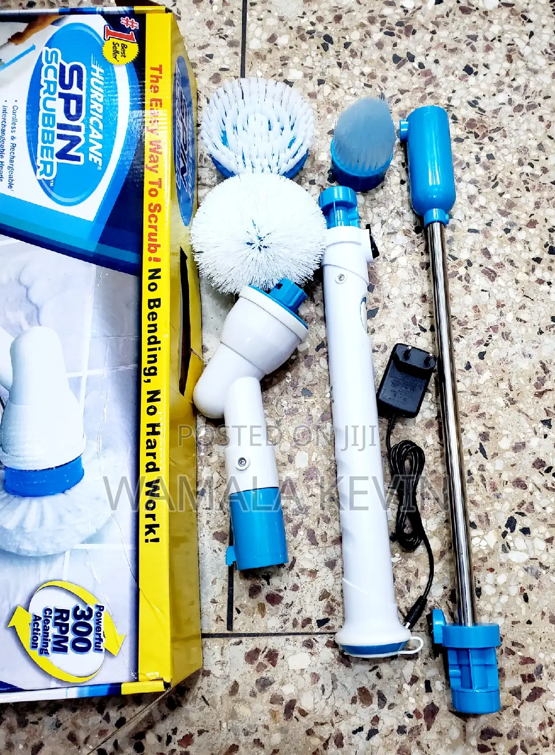 Electric Spin Scrubber