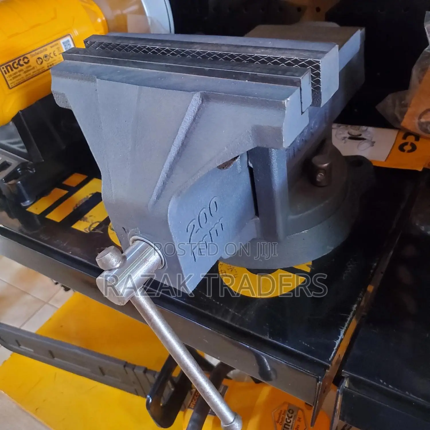 Ingco HD Bench Vise With Swivel Base