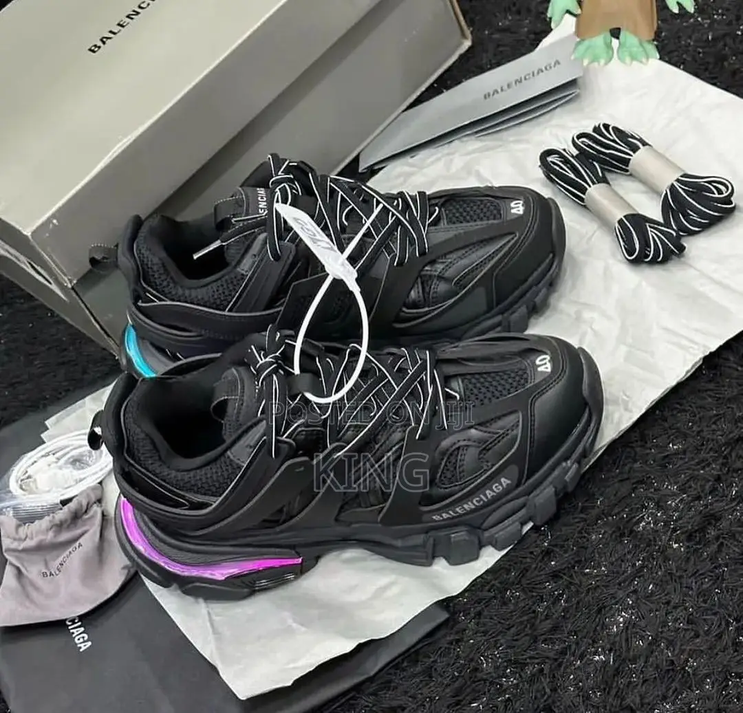 Balenciaga Led Track Shoelight Black
